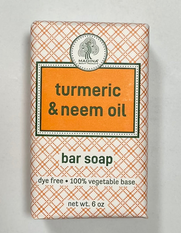 Madina Turmeric & Neem Oil Soap 6oz.