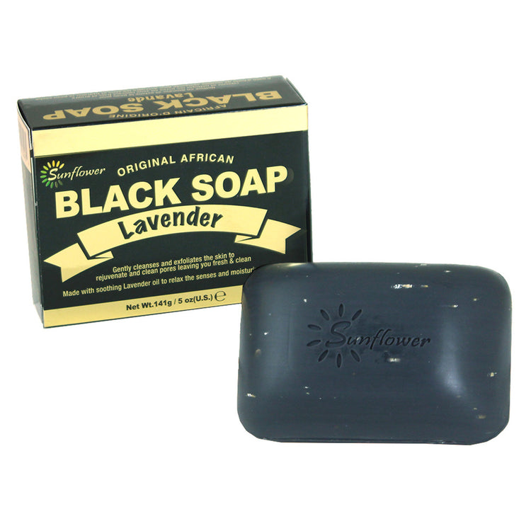 Lavender Black Soap by Sunflower 5oz