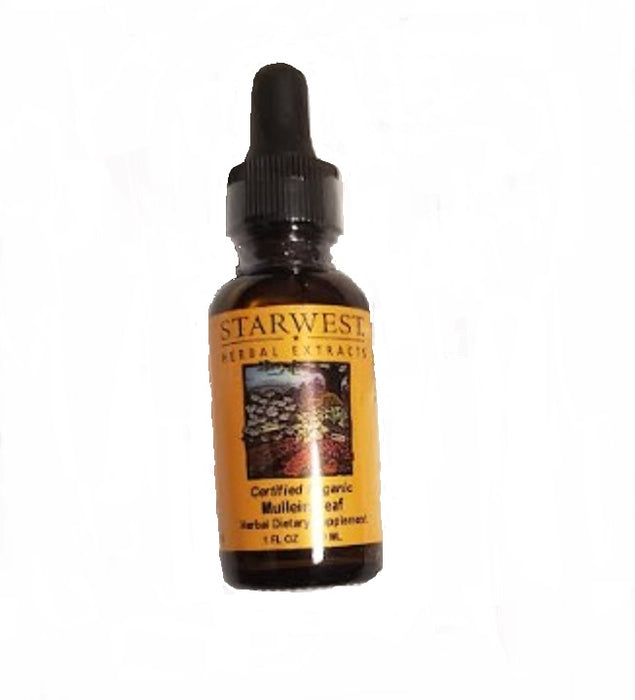Organic Mullein Leaf Extract 1 oz