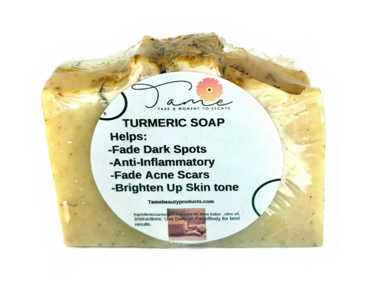 Artisan Turmeric Soap by Tame Beauty