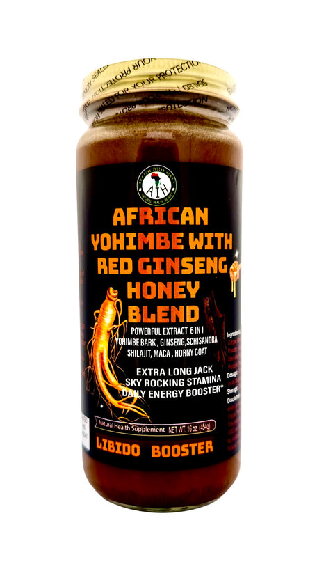 Yohimbe Honey with Ginseng 16 oz