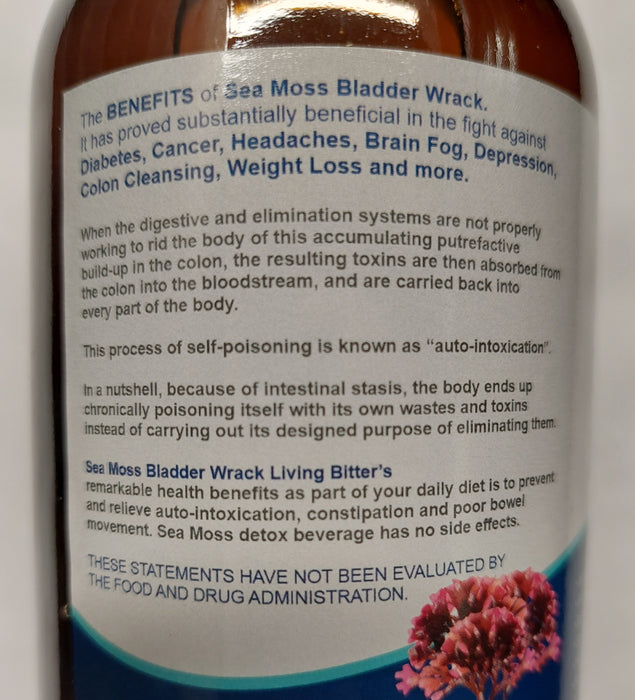 Sea Moss Living Bitters 16 oz