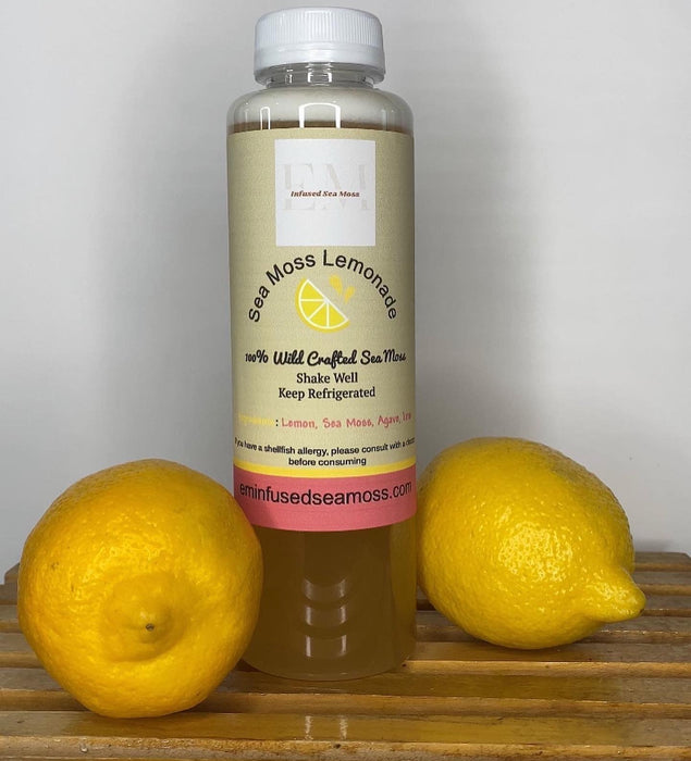 Sea Moss Lemonade 16 oz
