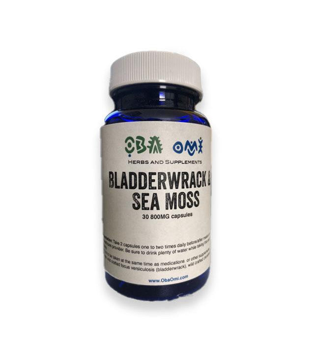 Bladderwrack & Sea Moss Capsules (30)