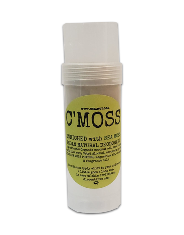 C'Moss Vegan Deodorant Enriched with Sea Moss Dr. Sebi Approved Oils