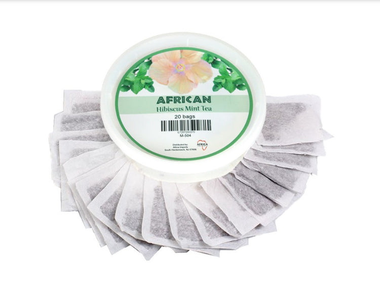 African Hibiscus Mint Tea