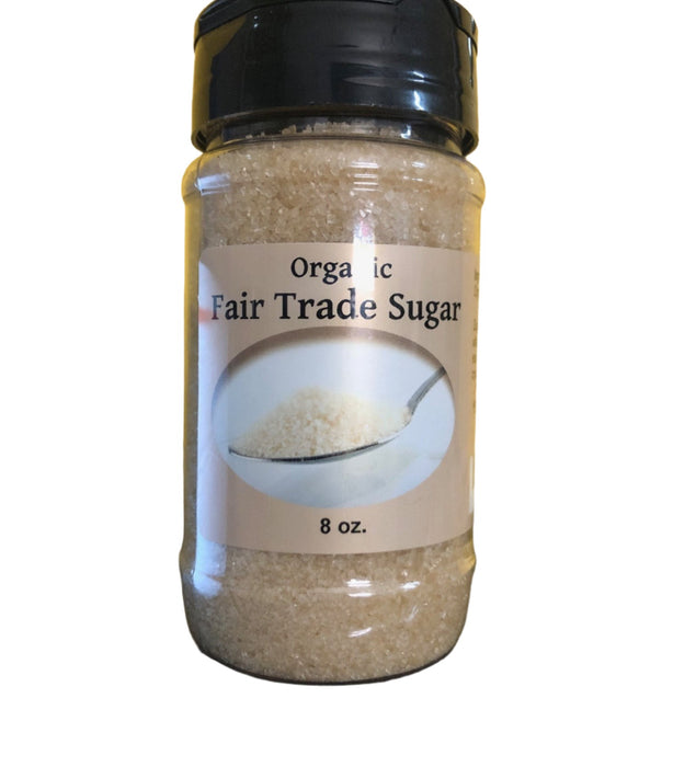 Organic Fair Trade Sugar - 8 oz.