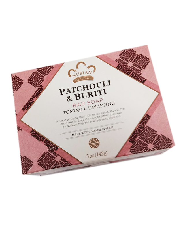 Patchouli & Buruti Soap by Nubian Heritage
