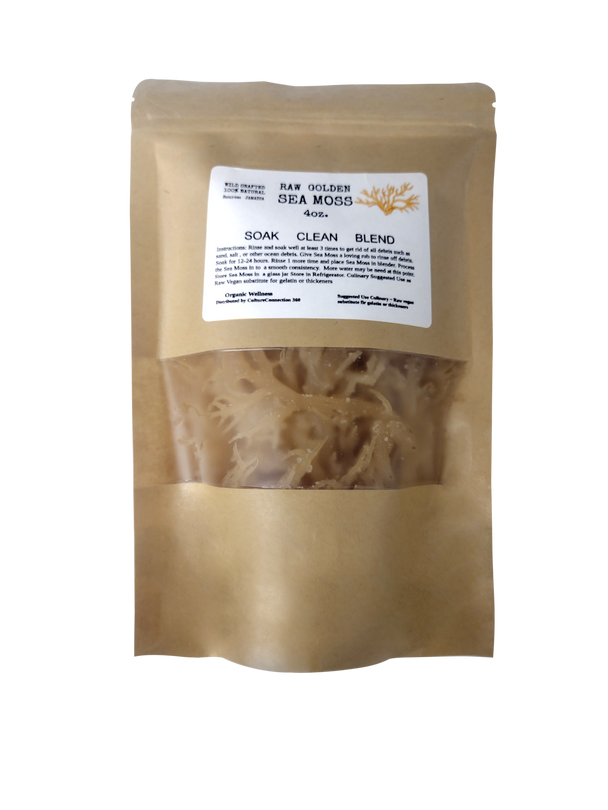 Raw Sea Moss 4 oz - by Organic Wellness