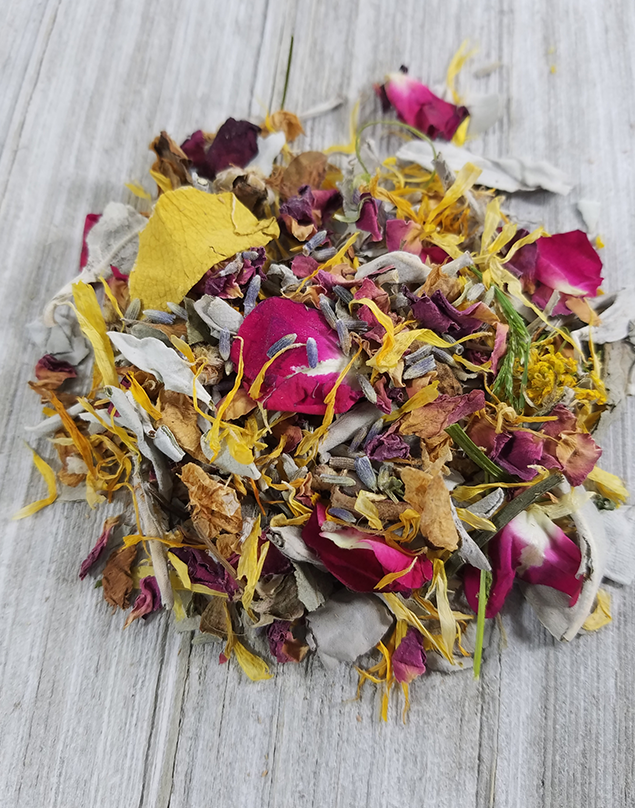 SAGE Couplet (White Sage Leaves & Floral Incense) CC360 ~SALE