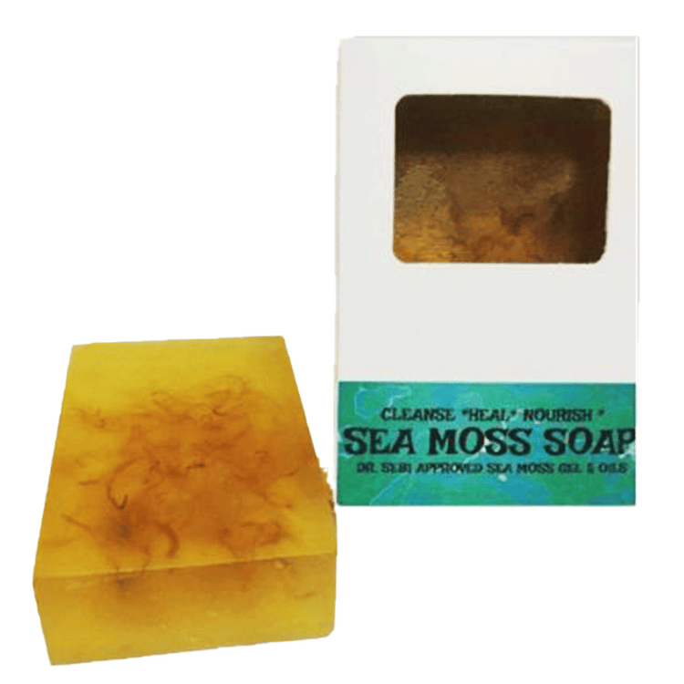 SEA MOSS Soap Infused with SEA MOSS Gel Dr Sebi approved essential oils CC360 Fusion