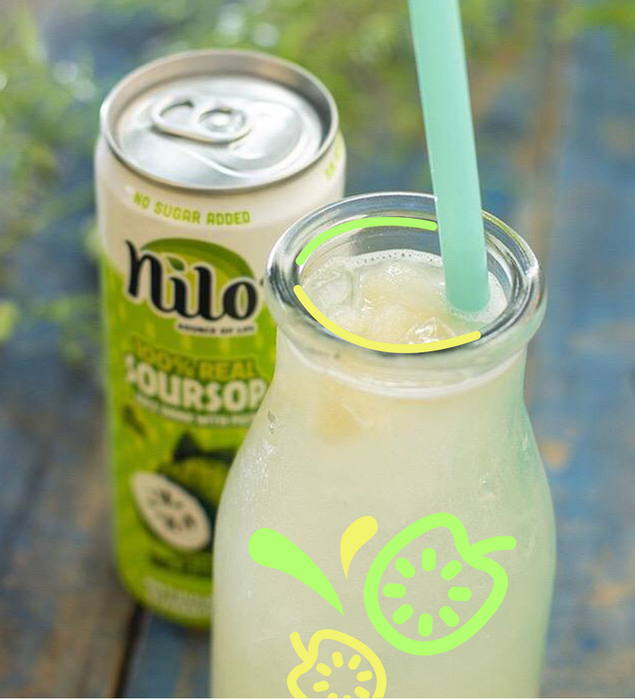 NILO Tropical Soursop Juice Drink w/ Pulp 16.57 oz