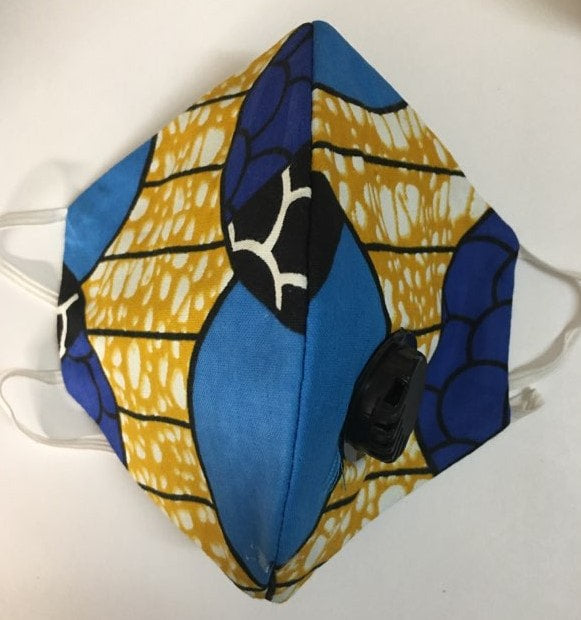 FASHION FABRIC FACE MASK: African Prints Collection
