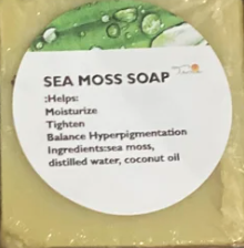 Artisan Sea Moss Soap by Tame