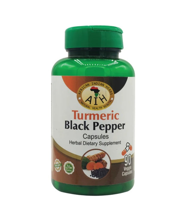 Turmeric & Black Pepper Capsules 90 ct