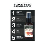 Black Seed & Turmeric Hair Oil - 2 oz