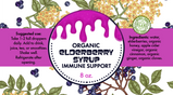 Organic Elderberry Syrup