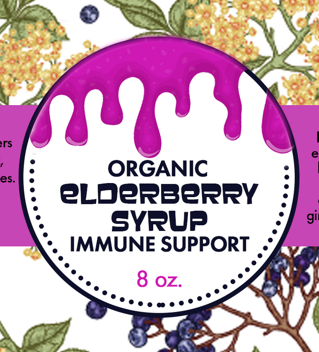 Organic Elderberry Syrup