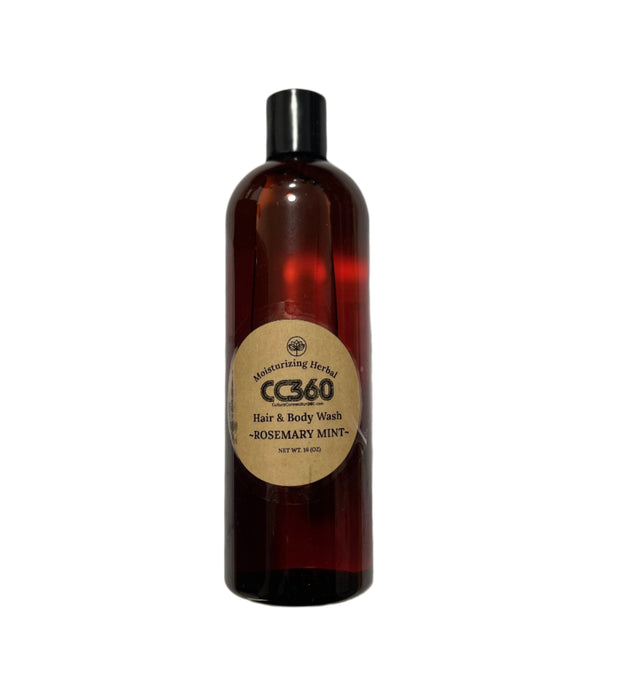 Moisturizing Herbal Hair & Body Wash - 16oz