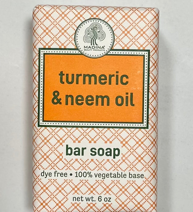 Madina Turmeric & Neem Oil Soap 6oz.