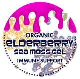 Elderberry Sea Moss Gel 8 oz