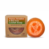 Papaya, Cucumber & Aloe Vera Loofah Soap 3.6oz