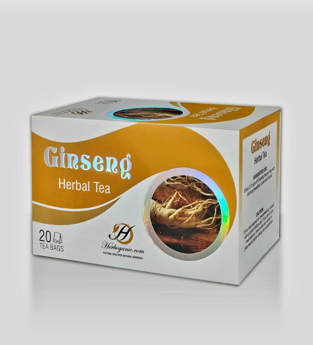 Ginseng Herbal Tea by Herboganic 20 ct