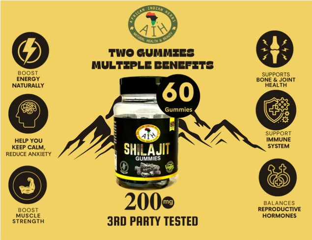 Shilajit Gummies 60ct