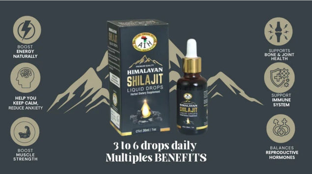 Shilajit Drops 30ml / 1oz