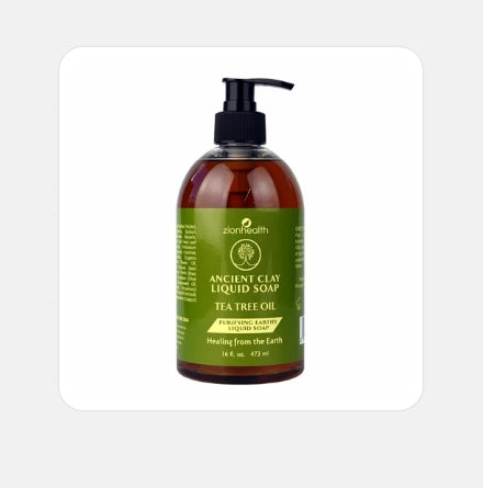 Ancient Clay Liquid Soap - Tea Tree 16oz