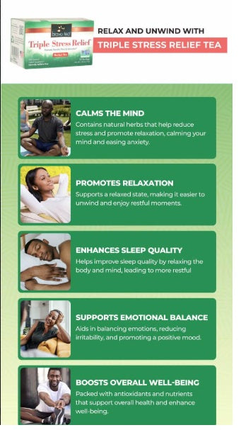 Triple Stress Relief Tea Bags 20 ct