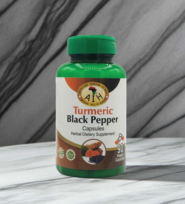 Turmeric & Black Pepper Capsules 90 ct