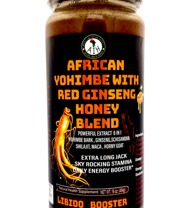 Yohimbe Honey with Ginseng 16 oz