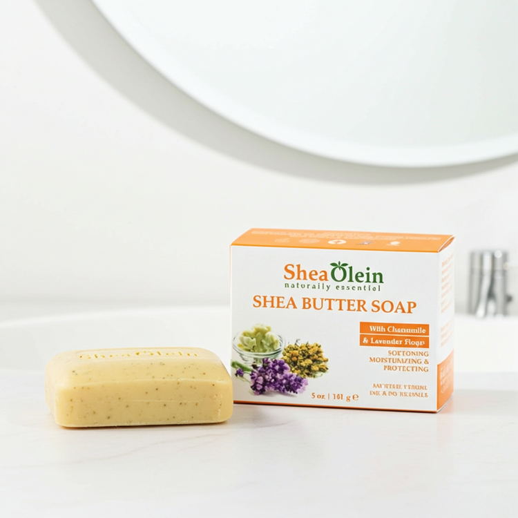 Shea Butter Soap with Chamomile & Lavender Butter 5 oz