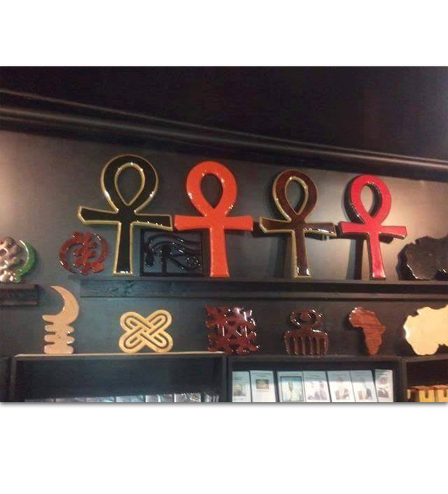 Ankh Wood Wall Art