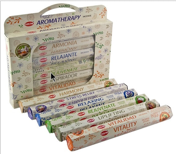Aromatherapy Incense Gift Pack - 120 Sticks