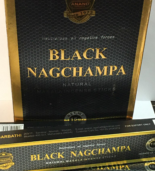 Black Nag Champa Incense Sticks