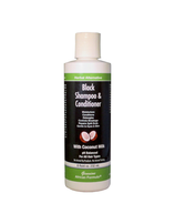 Black Shampoo & Conditioner with Coconut Milk