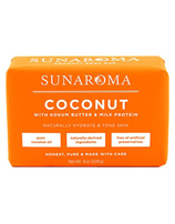 Coconut Soap with Kokum Butter & Milk Protein - 8 oz.