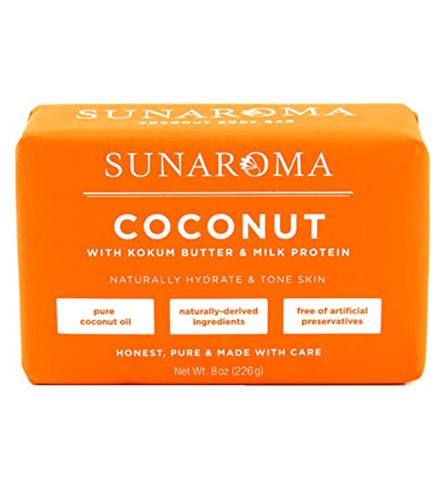 Coconut Soap with Kokum Butter & Milk Protein - 8 oz.