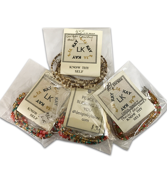 DESIGNER WAISTBEADS: by Lia Kay