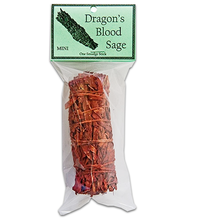 Dragon's Blood Sage Smudge Stick - 5 inches