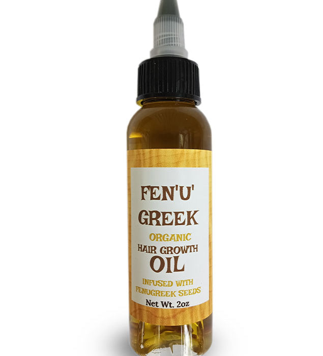 Fen'U'Greek Hair Growth Oil Infused w/Organic Fenugreek seeds