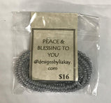 SOLID COLOR WAISTBEADS by Lia Kay