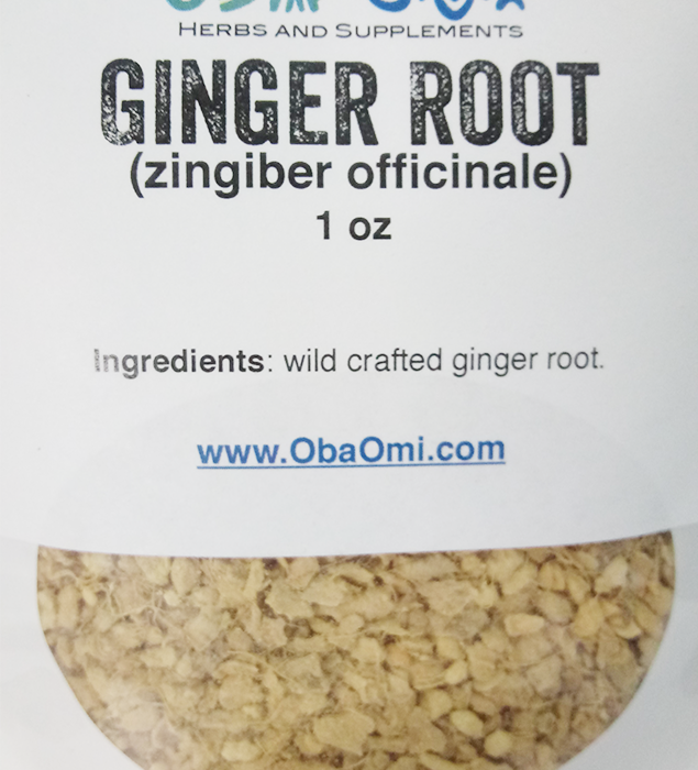 Oba Omi Ginger Root