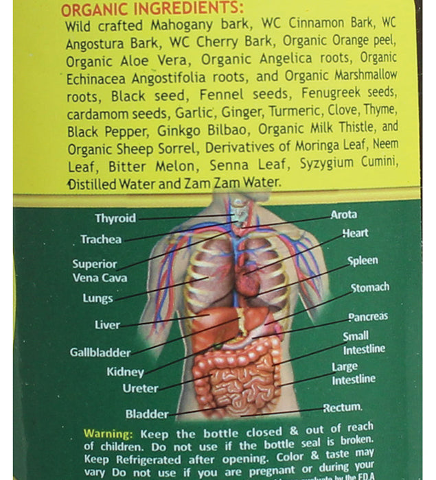 Organic Moringa Detox Bitters