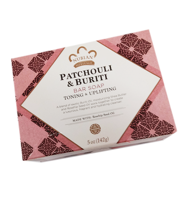 Patchouli & Buruti Soap by Nubian Heritage