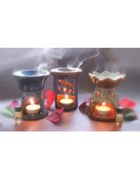 Porcelain Oil Burner - Assorted 4"
