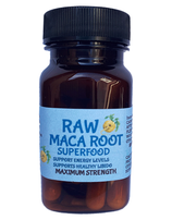 Raw Maca Root Superfood Capsules "Now 30 Count!"
