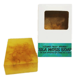 SEA MOSS Soap Infused with SEA MOSS Gel Dr Sebi approved essential oils CC360 Fusion